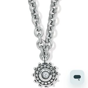 Pebble Dot Medali Reversible Collar Necklace